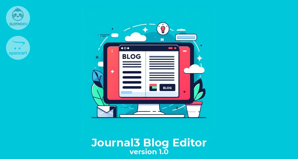 Journal3 Blog Editor version 1.0