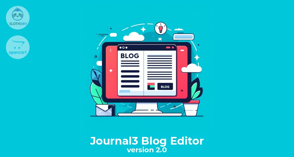 Journal3 Blog Editor version 2.0