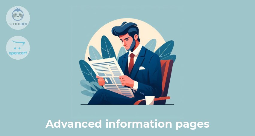 Opencart Module Advanced information pages Opencart Module Advanced information pages