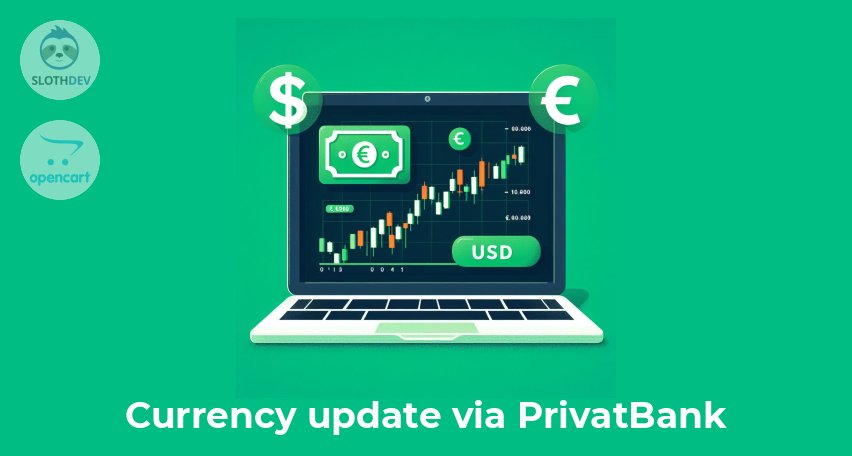 Opencart Module Currency update via PrivatBank Opencart Module Currency update via PrivatBank
