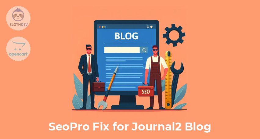 Opencart Module SeoPro Fix for Journal2 Blog Opencart Module SeoPro Fix for Journal2 Blog