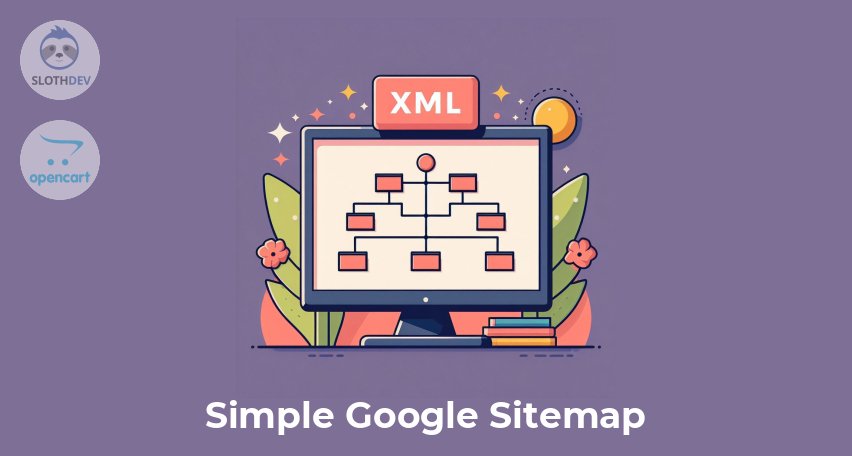 Opencart Module Simple Google Sitemap