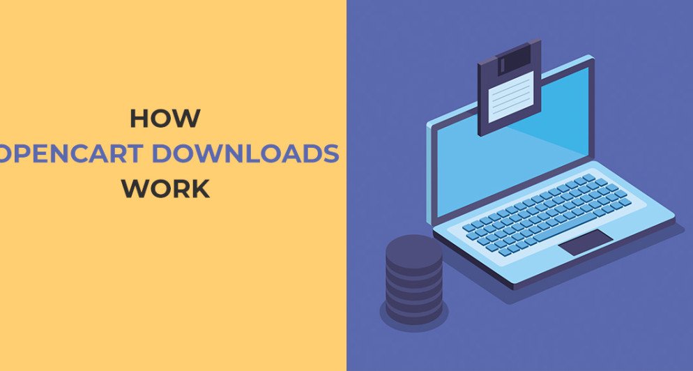 How Opencart downloads work
