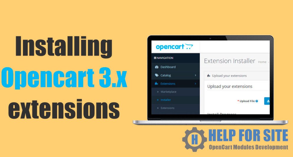 Installing Opencart 3.x modules Installing Opencart 3.x modules