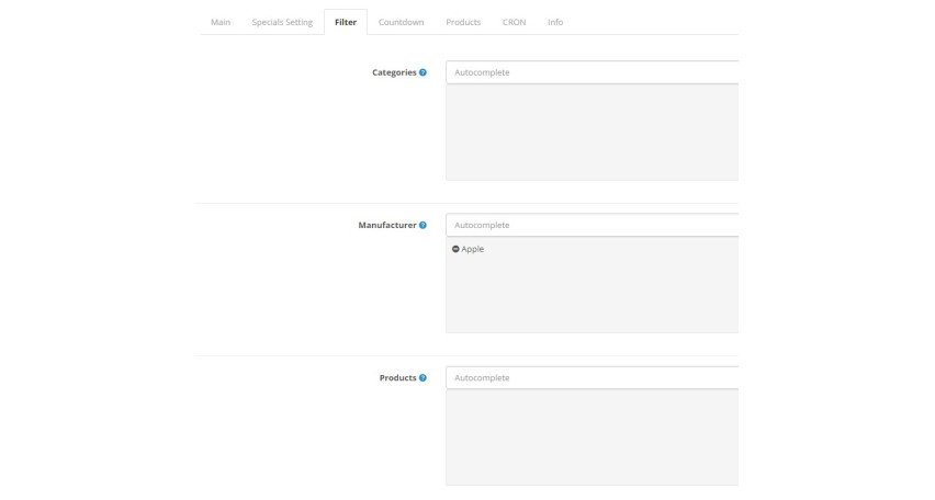 Opencart Module Random Specials Opencart Opencart Module Random Specials Opencart