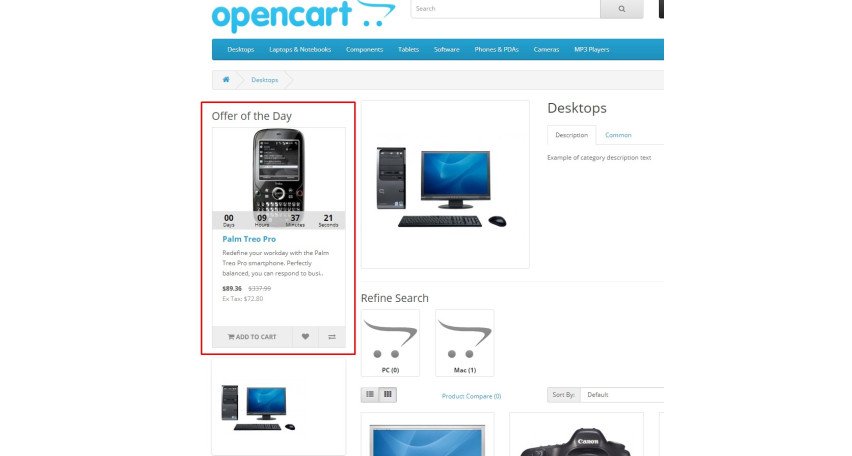 Opencart Module Random Specials Opencart Opencart Module Random Specials Opencart