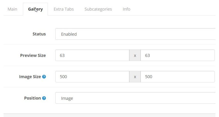 Opencart Module Advanced Categories