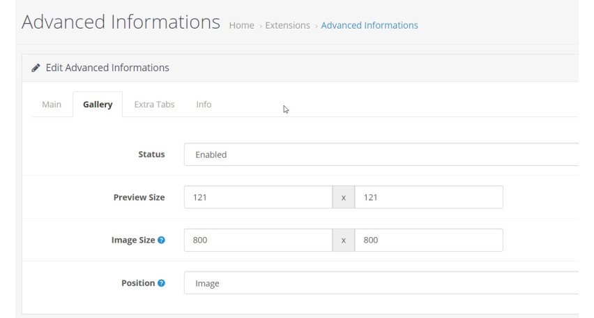 Opencart Module Advanced information pages Opencart Module Advanced information pages