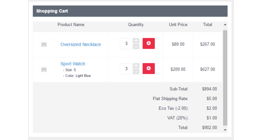 Opencart Module Ajax Quantity For Journal2 Cart Opencart Module Ajax Quantity For Journal2 Cart