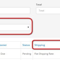 Opencart Module Filter Orders By Shipping Method