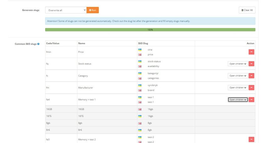 Opencart Module SEO addon for Journal3 Filter