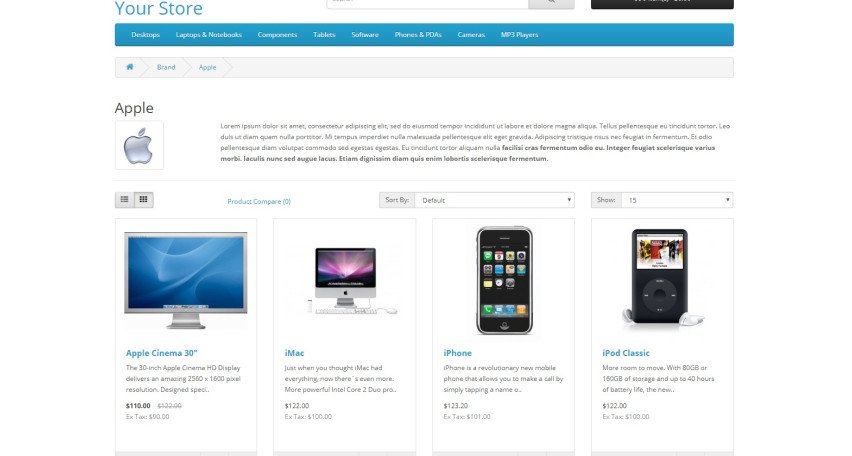 Opencart Module Manufacturer Description Opencart3 Opencart Module Manufacturer Description Opencart3