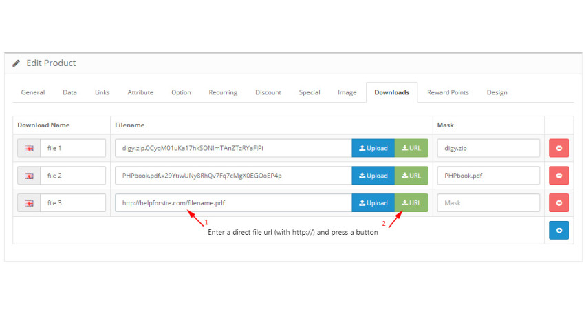Opencart Module Easy File Attacher