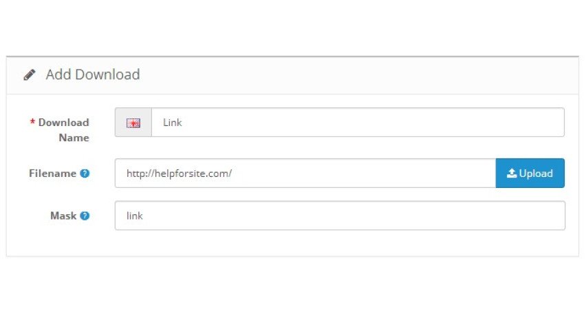 Opencart Module Downloadable Files Opencart Module Downloadable Files
